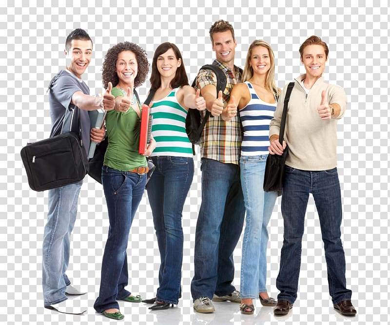 group of people showing hand signs, Panipat Test of English as a Foreign Language (TOEFL) Speech Learning, Students Boy transparent background PNG clipart