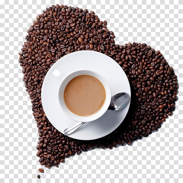 White coffee Cafe Tea Coffee bean, Coffee transparent background PNG clipart