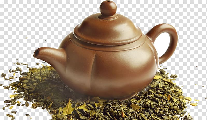 Oolong Teapot Green tea Yixing, tea transparent background PNG clipart