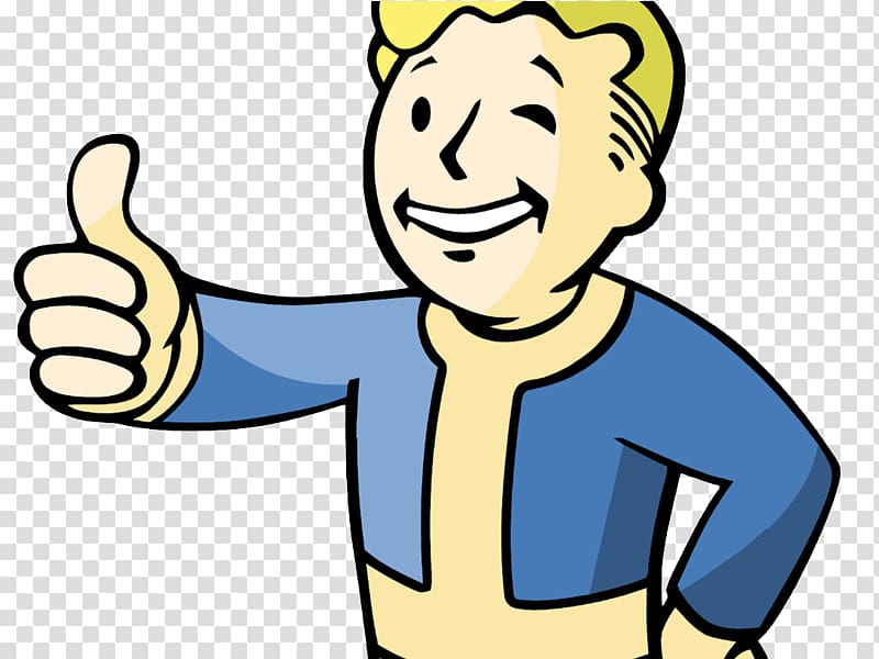 Fallout: New Vegas Fallout 3 Fallout 4: Contraptions Workshop Fallout 2, fallout 4 vault boy transparent background PNG clipart