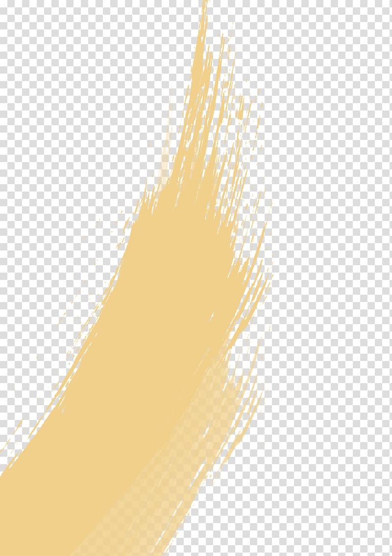 Yellow Angle Pattern, Hair brush effect element transparent background PNG clipart