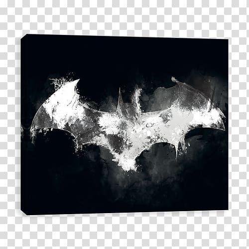 Batman Canvas Watercolor painting DC vs. Marvel Art, batman transparent  background PNG clipart | HiClipart