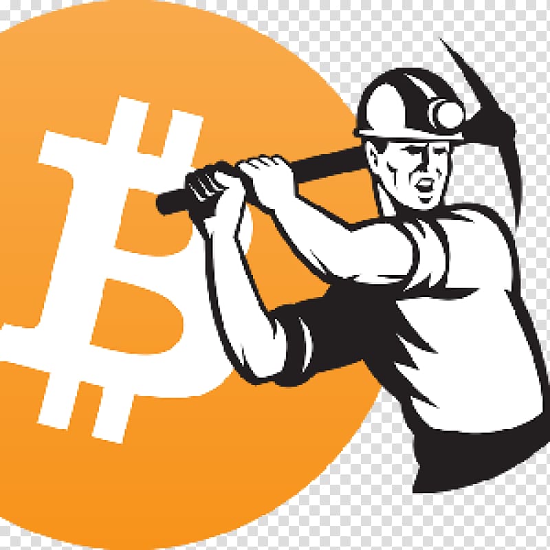 Bitcoin network Mining Cryptocurrency Blockchain, mines transparent background PNG clipart