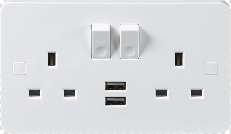 Battery charger AC power plugs and sockets USB Network socket Knightsbridge, Power socket transparent background PNG clipart