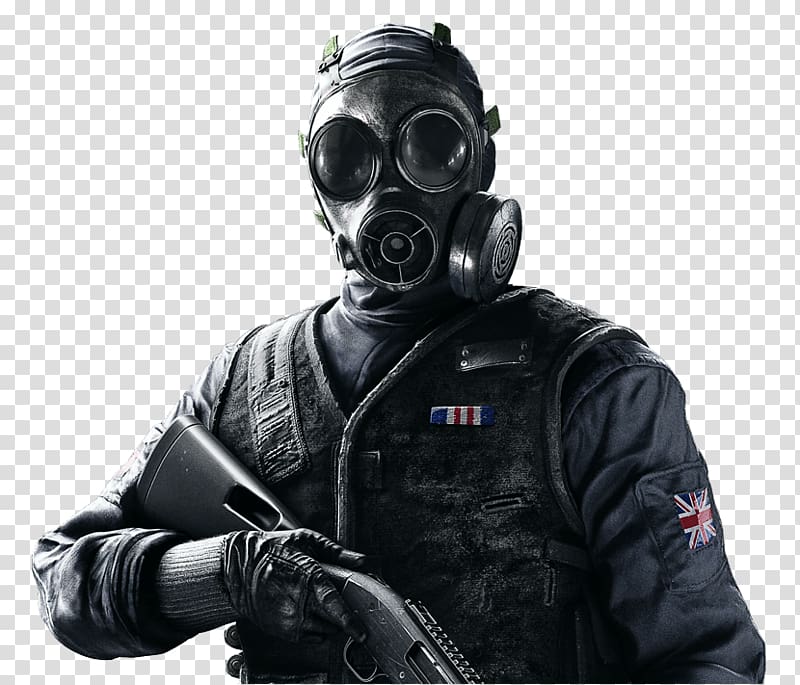 SAS holding rifle , Swat Close Up transparent background PNG clipart