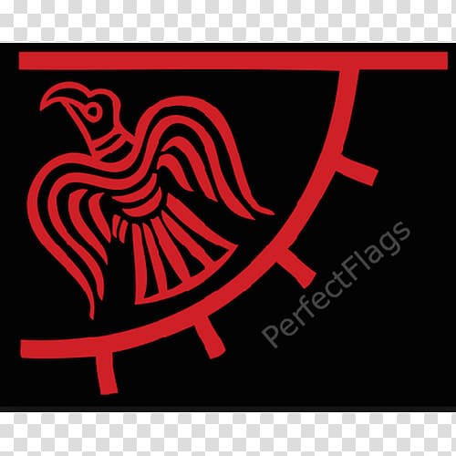 Odin Raven banner Norsemen Huginn and Muninn Heimskringla, Flag transparent background PNG clipart