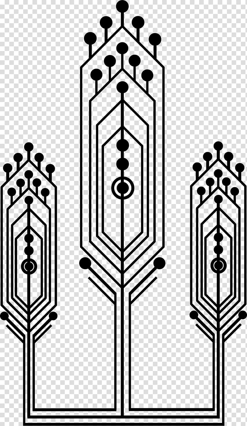 Tattoo Circuit Computer Vector Images (36)