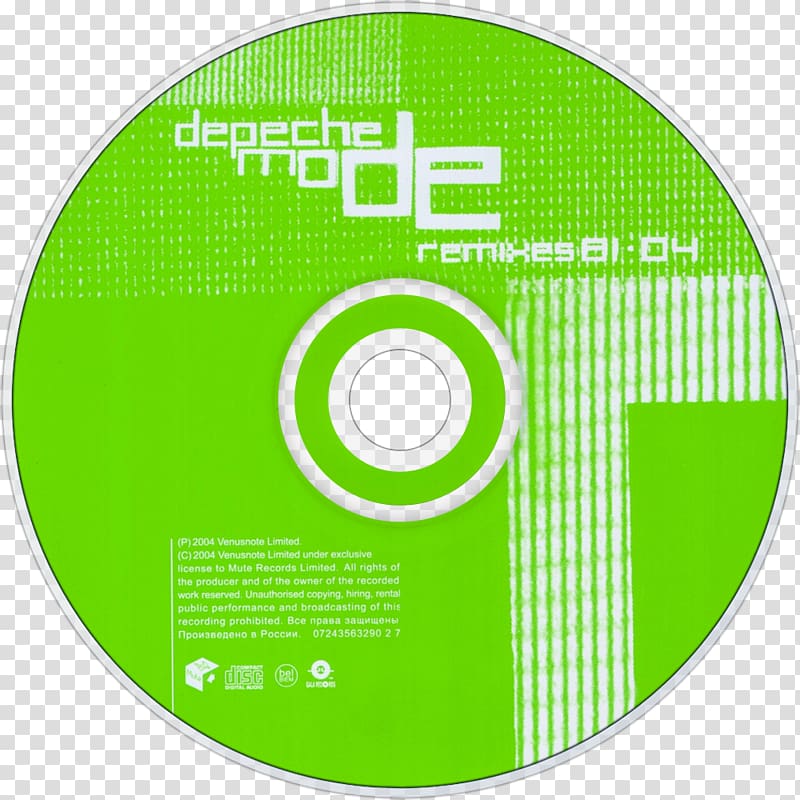 Compact disc Remixes 81-04 Depeche Mode Album Music, Depeche Mode transparent background PNG clipart