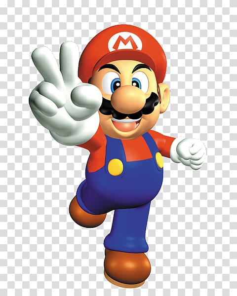 Super Mario 64 Nintendo 64 Yoshi\'s Story Luigi, mario transparent background PNG clipart