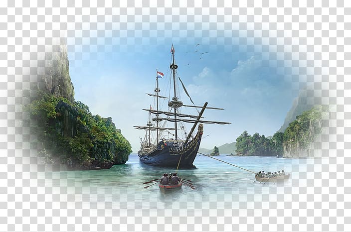 Desktop Art Ship Assassin's Creed IV: Black Flag Piracy, Ship transparent background PNG clipart