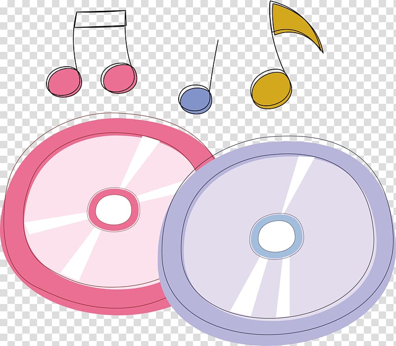 Graphic design Compact disc, CD elements transparent background PNG clipart