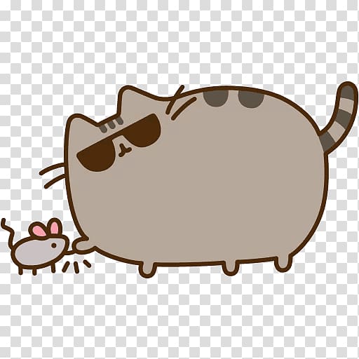 British Shorthair Pusheen Telegram Sticker Kitten, Cat stickers transparent background PNG clipart