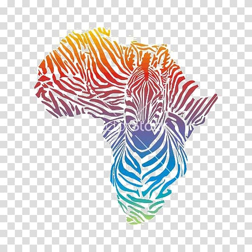 creative map of africa transparent background PNG clipart