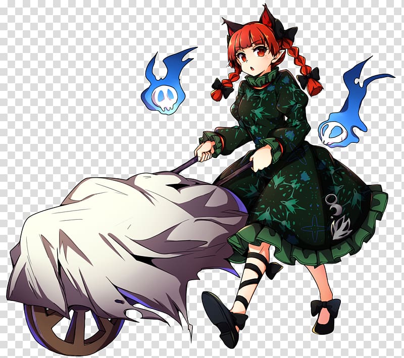 Wheelbarrow Touhou Project Fan art Character, wheelbarrow transparent background PNG clipart