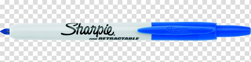Sharpie Pen Retractable Permanent marker Plastic, pen transparent background PNG clipart
