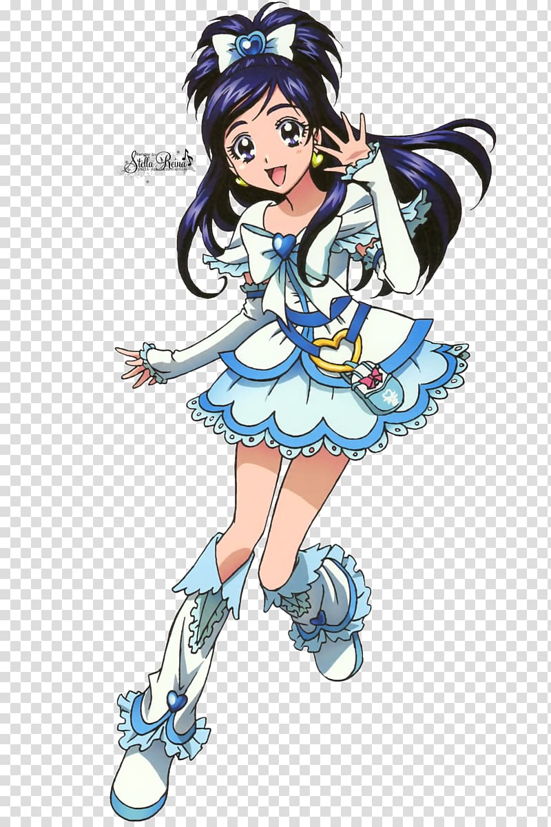 Honoka Yukishiro Pretty Cure All Stars Nagisa Misumi Tsubomi Hanasaki, cure transparent background PNG clipart