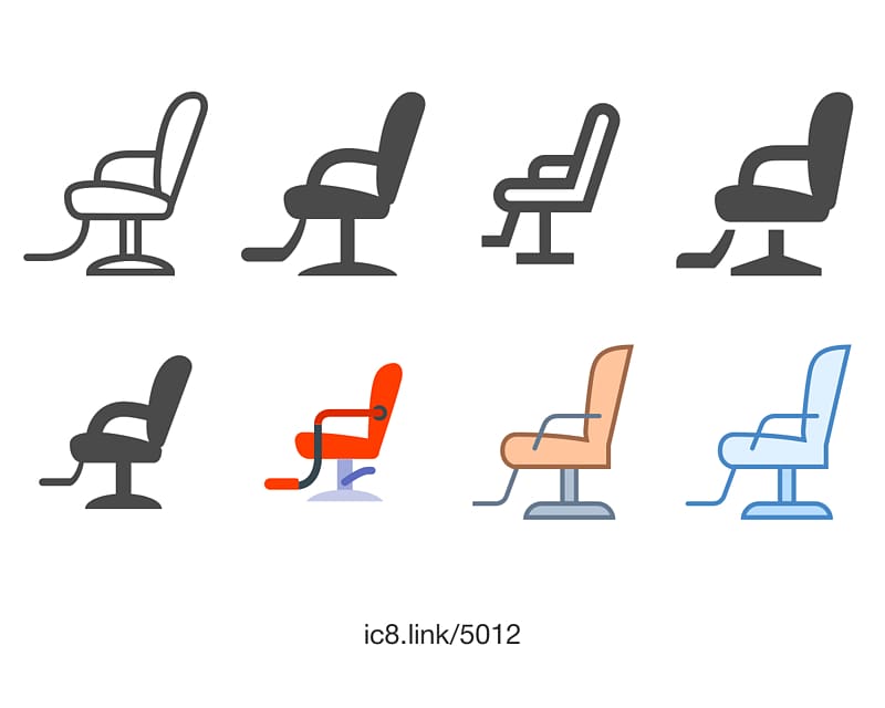 Computer Icons Barber chair Font, barber transparent background PNG clipart