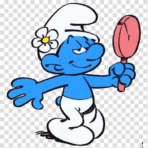 Vanity Smurf Smurfette Papa Smurf Hefty Smurf Gutsy Smurf, others transparent background PNG clipart