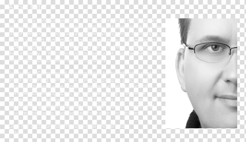 Glasses Black and white Portrait Optics, glasses transparent background PNG clipart