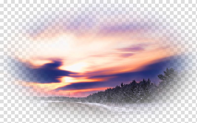 Afterglow Red sky at morning, others transparent background PNG clipart