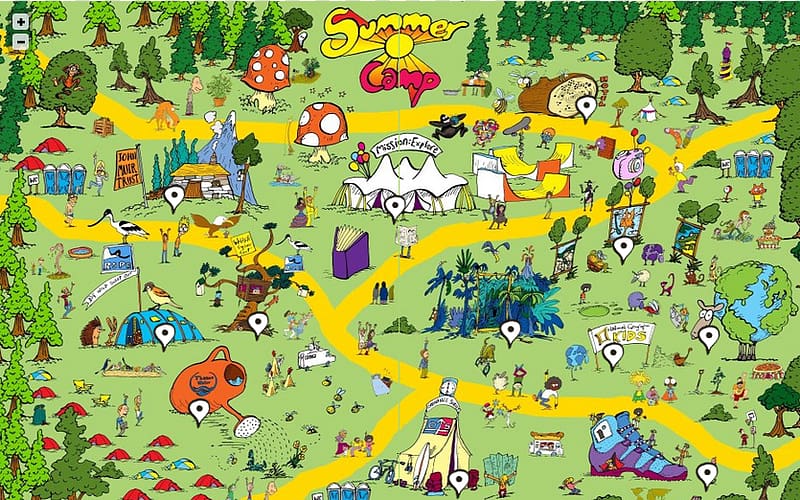 City map Camping Child , Map Camp transparent background PNG clipart