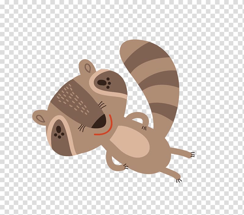 Cartoon Animal Flat design, Flat cartoon skunk small animals transparent background PNG clipart