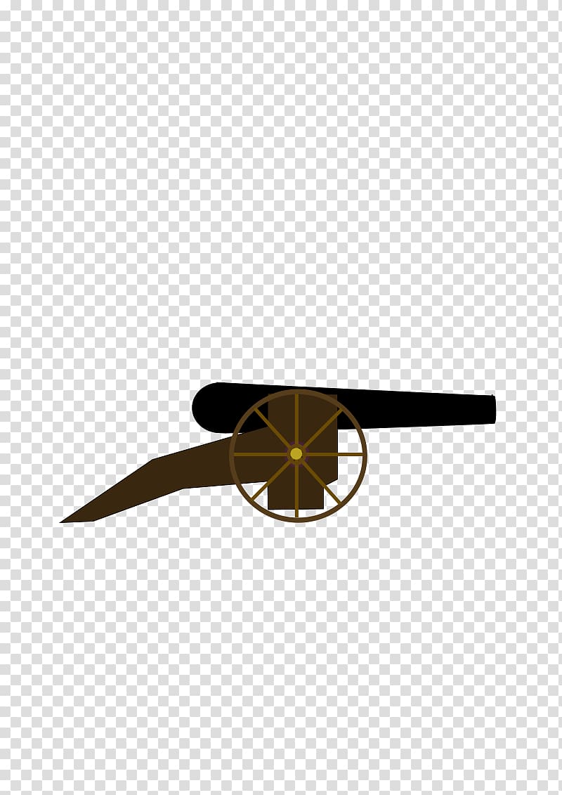 Second World War Cannon Firearm Round shot, cannon transparent background PNG clipart