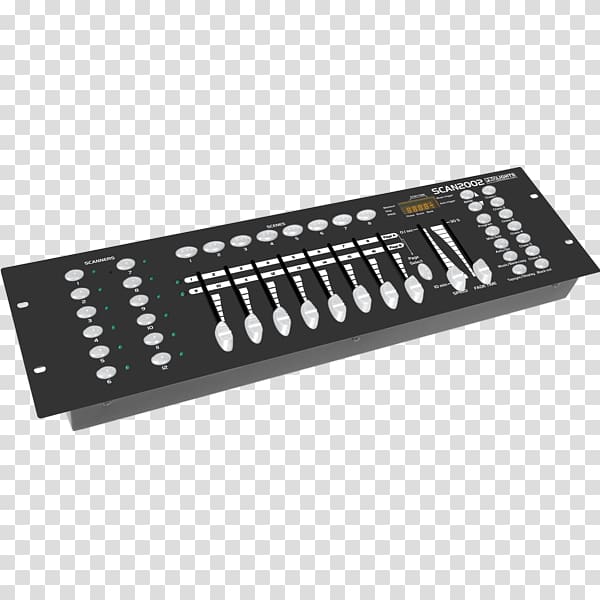 DMX512 LED stage lighting Dimmer, european wind stereo transparent background PNG clipart