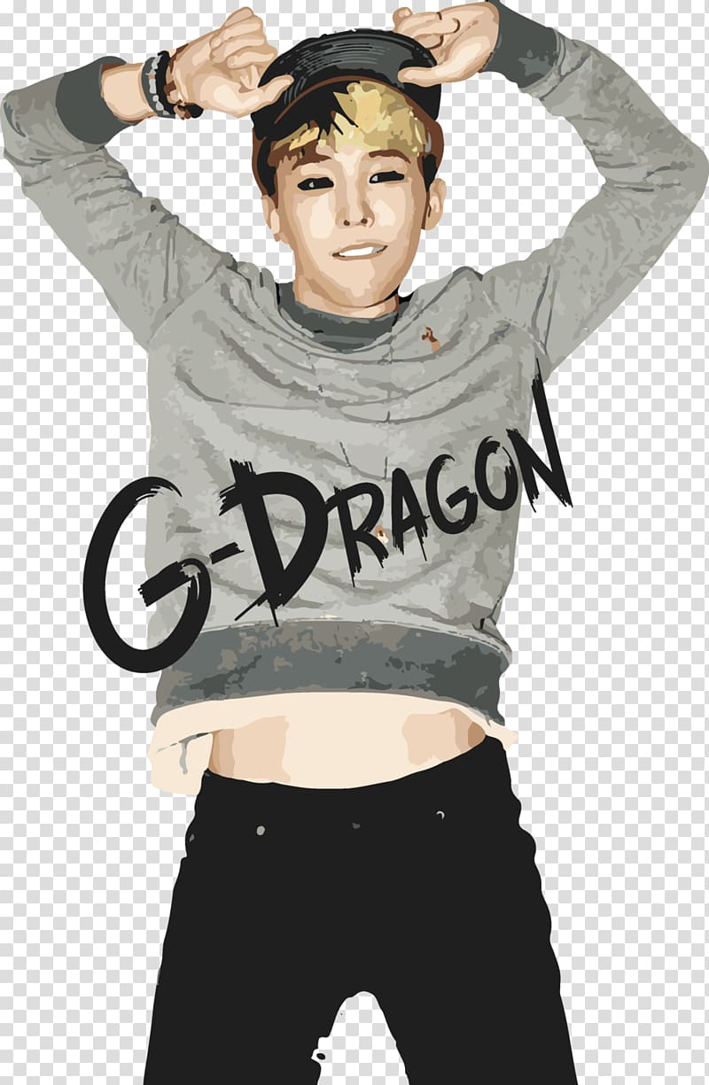 T-shirt G-Dragon BIGBANG GD&TOP Big Bang, T-shirt transparent background PNG clipart