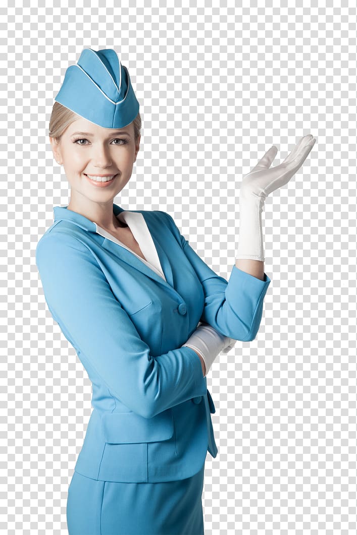 Flight attendant Airplane Airline, airplane transparent background PNG clipart