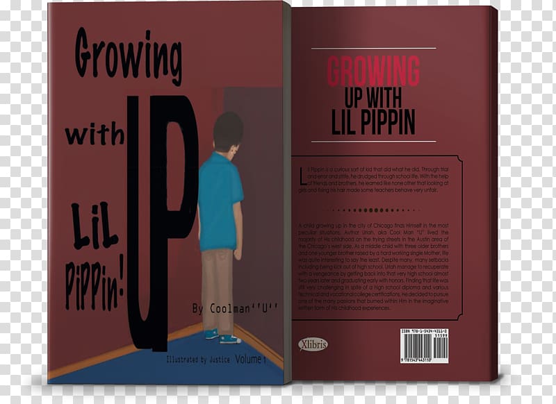 Graphic design Growing Up with Lil Pippin Poster, romance novel cover transparent background PNG clipart