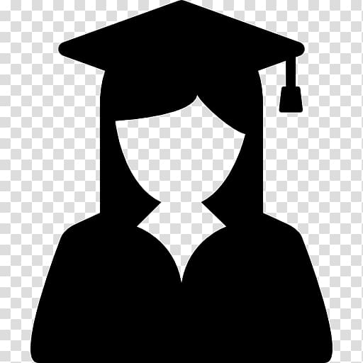 graduation ceremony computer icons student academic degree happy woman transparent background png clipart hiclipart graduation ceremony computer icons