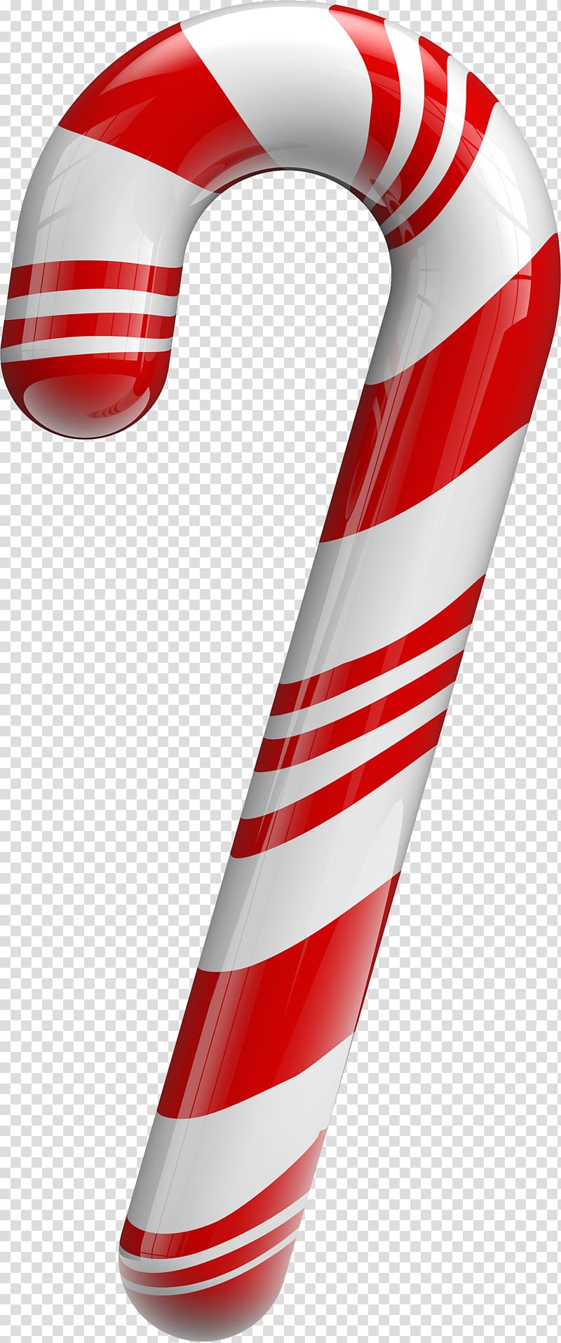 Candy cane Lollipop , Christmas candy transparent background PNG clipart