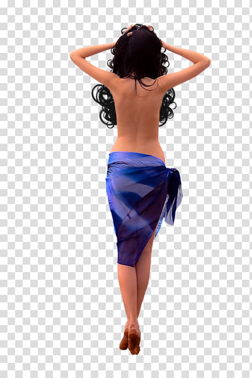 Woman Waist Dress Human back, woman transparent background PNG clipart