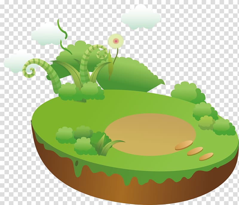 Cartoon GRASS GIS Illustration, Grass element transparent background PNG clipart