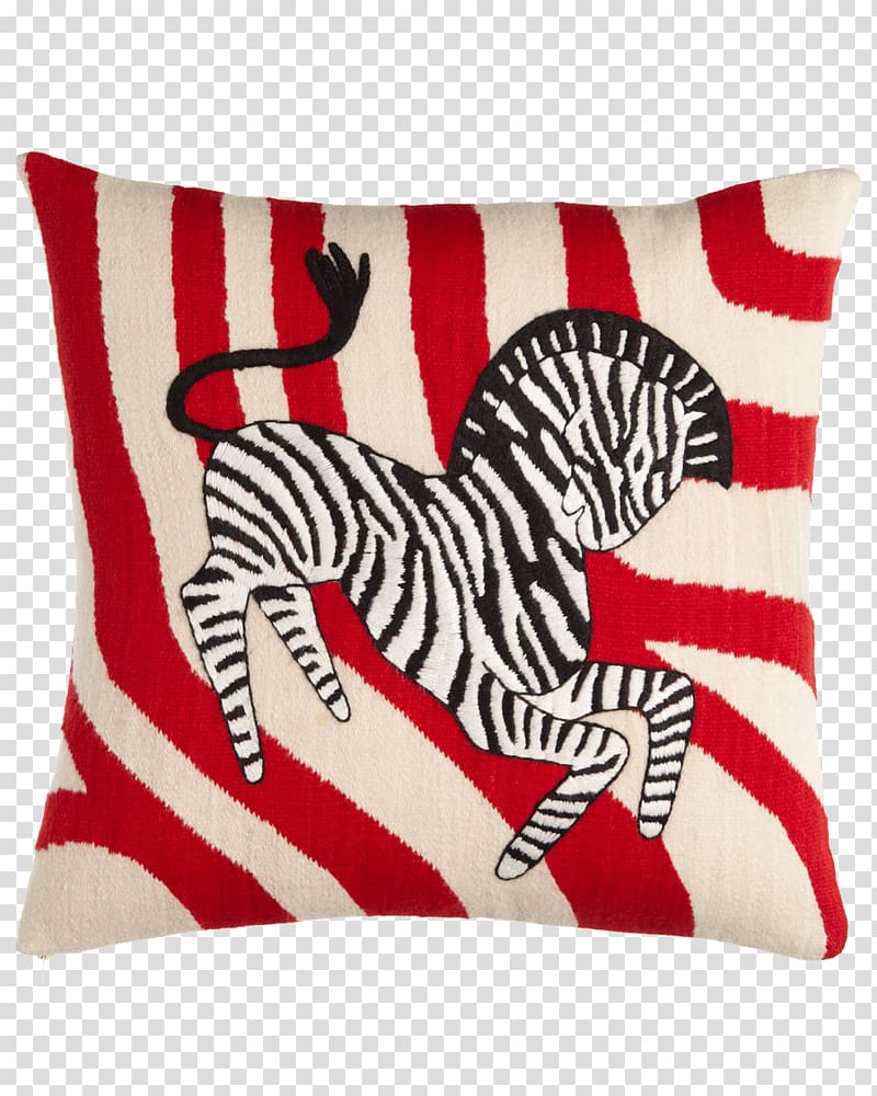 Throw pillow Zebra Cushion , pillow transparent background PNG clipart