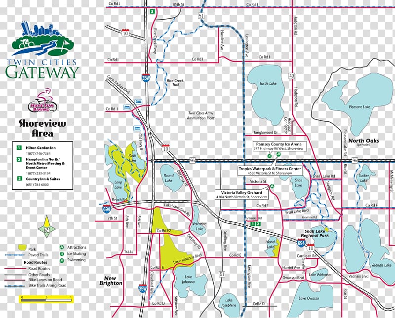 Shoreview Minneapolis–Saint Paul Map Coon Rapids Gateway State Trail, map transparent background PNG clipart