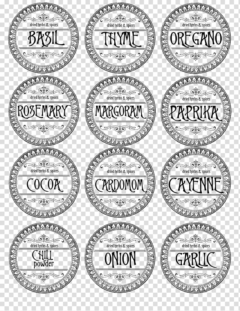 Label Spice Sticker Concept map Beschriftung, spice transparent background PNG clipart