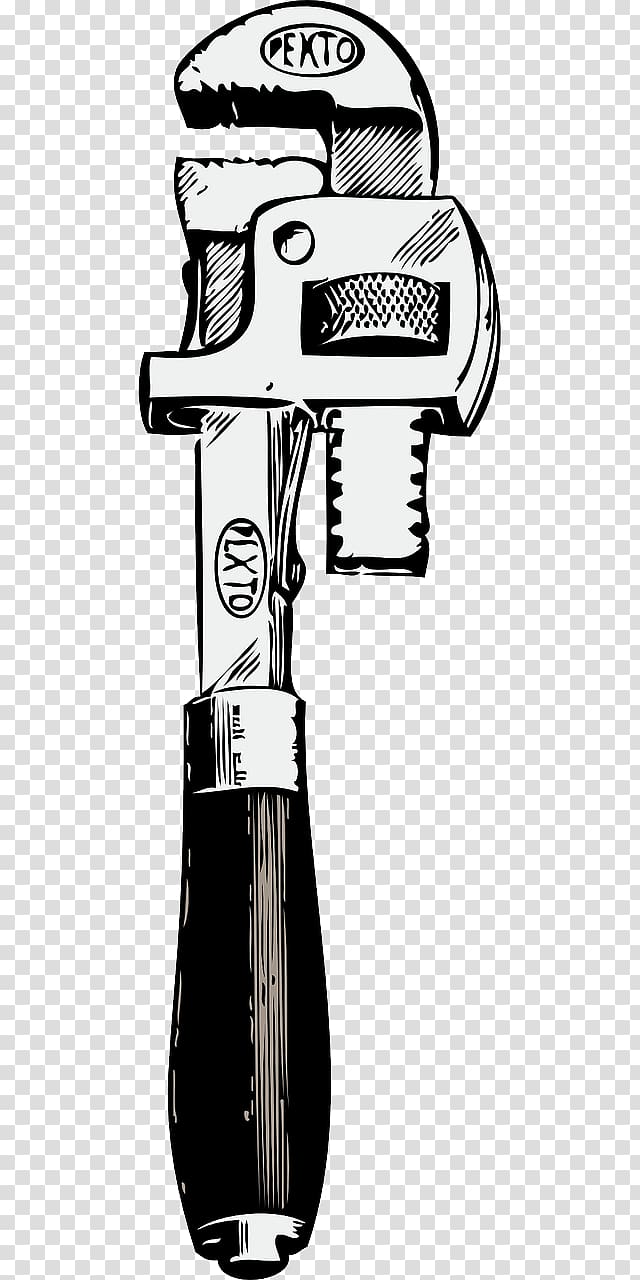 Pipe wrench Plumbing , Removable wrench transparent background PNG clipart