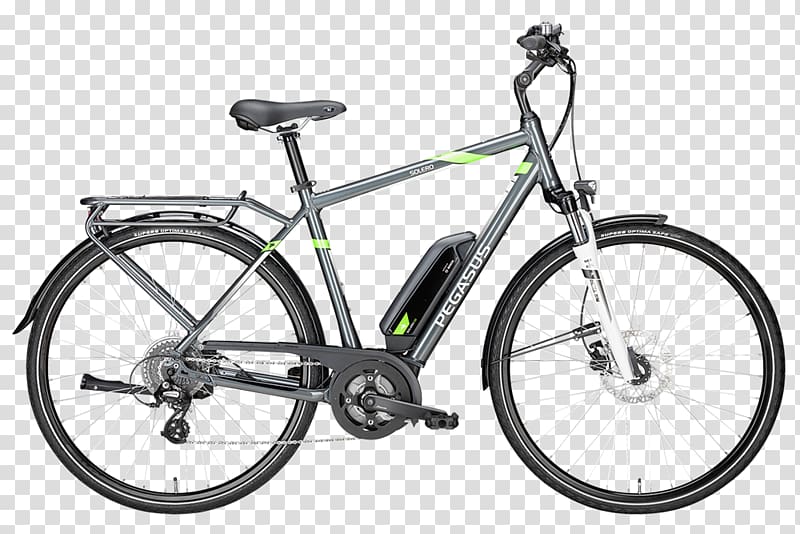 Electric bicycle Trekkingrad Pegasus Two wheeler Center Urban GmbH, Bicycle transparent background PNG clipart