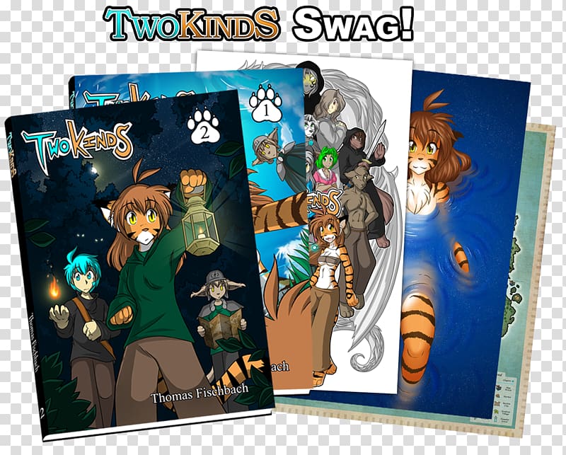 TwoKinds Book, swag transparent background PNG clipart