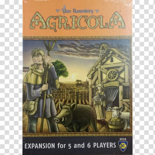 Agricola Set Board game Expansion pack, inflation games transparent background PNG clipart