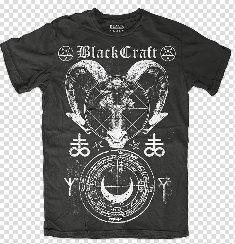T-shirt Blackcraft Cult Clothing The Satanic Witch Satanism, T-shirt transparent background PNG clipart