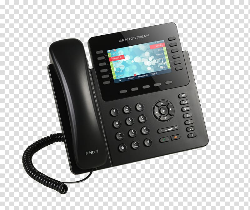 Grandstream Networks VoIP phone Telephone call Session Initiation Protocol, others transparent background PNG clipart