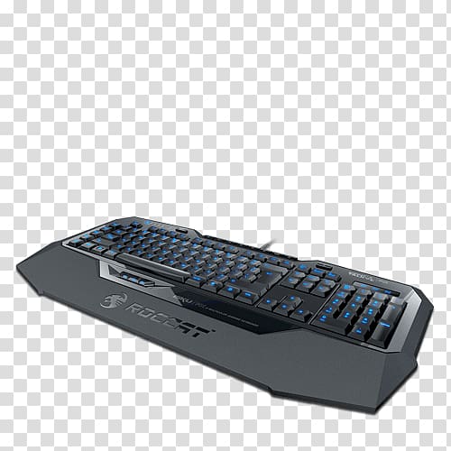 Computer keyboard Roccat Gaming keypad Computer Software Gamer, alienware transparent background PNG clipart