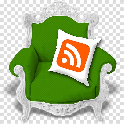 RSS Iconfinder Web feed Icon, chair transparent background PNG clipart
