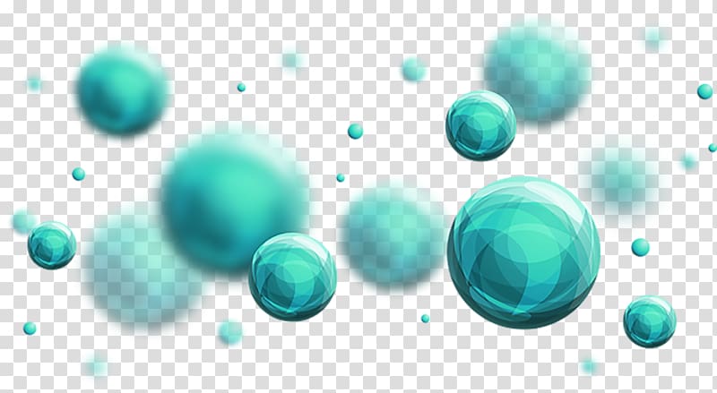 green bubbles, Business Adobe Illustrator, Blue and green technology being creative transparent background PNG clipart