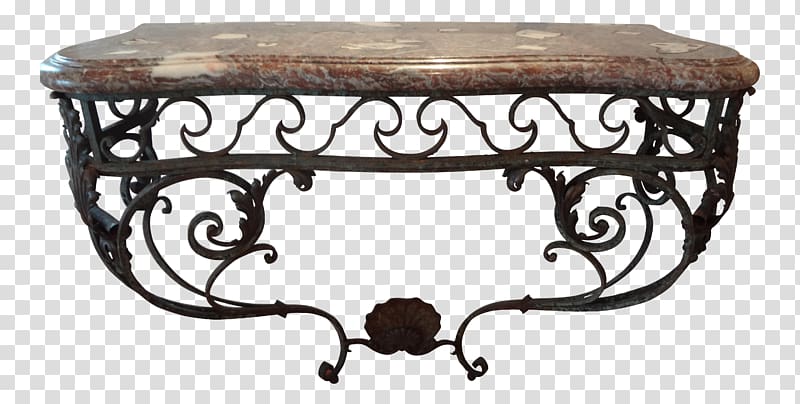 Table Furniture Wrought iron Art Marble, table transparent background PNG clipart