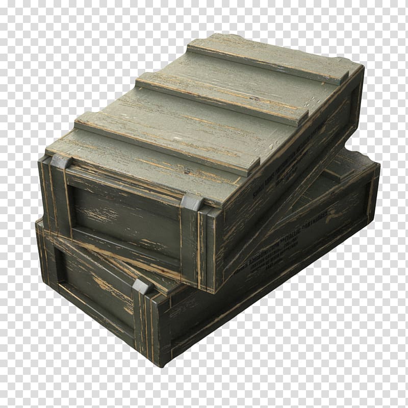 gray wooden ammunition boxes, Wood Ammunition box Crate, Green wooden ammunition box transparent background PNG clipart