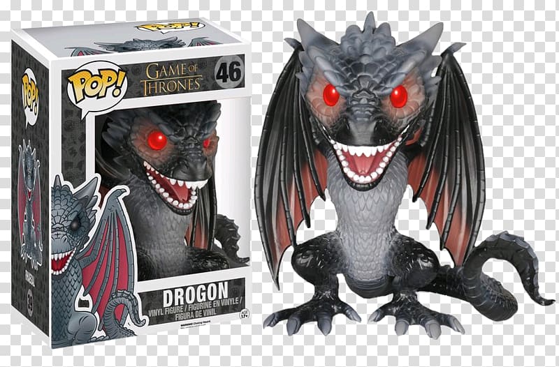 Funko Game Of Thrones Redeyed Drogon Pop Vinyl Exclusive Daenerys Targaryen Rhaegal Viserion, drogon transparent background PNG clipart